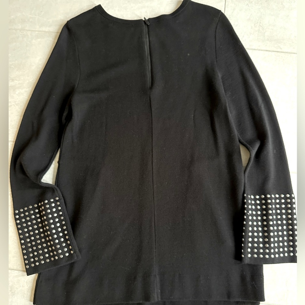NIC+ZOE Black Knit Top - Picture 3 of 4